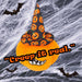Pumpkin Soft Toy Witches Hat Halloween 23cm x 16cm Black X 1