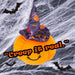 Pumpkin Soft Toy Witches Hat Halloween 23cm x 16cm Purple X 1
