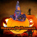 Pumpkin Soft Toy Witches Hat Halloween 23cm x 16cm Purple X 1