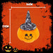 Pumpkin Soft Toy Witches Hat Halloween 23cm x 16cm Black X 1