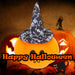 Pumpkin Soft Toy Witches Hat Halloween 23cm x 16cm Black X 1