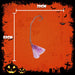Crooked Witches Broom Halloween Fancy Dress 88cm x 20cm Purple X 1
