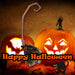 Crooked Witches Broom Halloween Fancy Dress 88cm x 20cm Black X 1