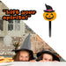 Pumpkin Stake Sign Halloween Decoration 18cm x 13cm Orange X 1