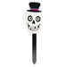 Skeleton Stake Sign Halloween Decoration 18cm x 13cm White X 1