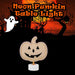 Neon Pumkin Table Light Halloween Decoration 20cm x 26cm Orange X 1