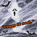 Neon Ghost Table Light Halloween Decoration 20cm x 26cm White X 1