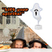Neon Ghost Table Light Halloween Decoration 20cm x 26cm White X 1