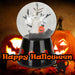 Halloween Globe Decoration Light up Trinket 17cm x 10cm Black X 1