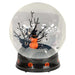 Halloween Globe Decoration Light up Trinket 21cm x 17cm Black X 1