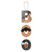 Boo Hanging Sign Halloween Decoration 50cm x 13cm Multi X 1