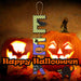 Eek Hanging Sign Halloween Decoration 50cm x 13cm Multi X 1
