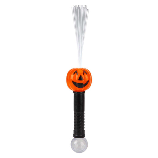 Halloween Wand Fibre Optic Dand Held light 35cm x 5cm Multi X 1