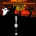 Halloween Wand Fibre Optic Dand Held light 35cm x 5cm Multi X 1