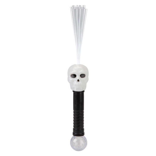 Halloween Wand Fibre Optic Dand Held light 35cm x 5cm Multi X 1