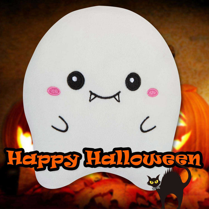 Ghost Soft Toy Halloween Themed Plush 17cm x 15cm White X 1