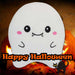 Ghost Soft Toy Halloween Themed Plush 17cm x 15cm White X 1