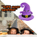 Hat Soft Toy Halloween Themed Plush 23cm x 21cm Purple X 1