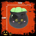 Couldren Soft Toy Halloween Themed Plush 16cm x 15cm Black X 1