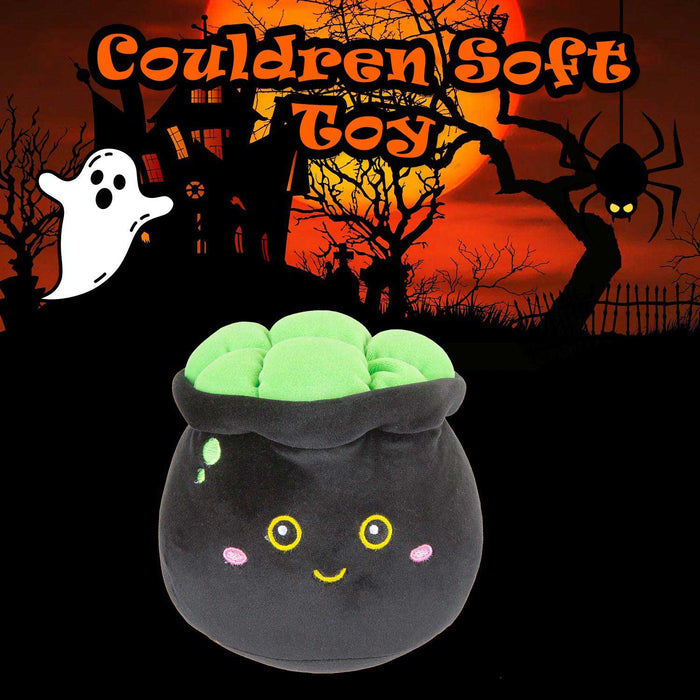 Couldren Soft Toy Halloween Themed Plush 16cm x 15cm Black X 1