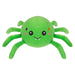 Spider Soft Toy Halloween Themed Plush 14cm x 15cm Green X 1