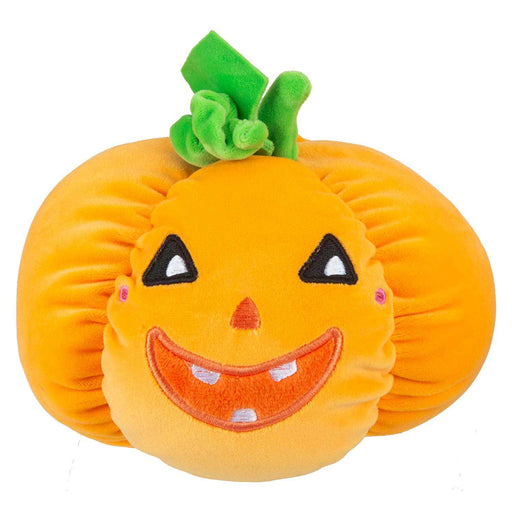 Pumpkin Soft Toy Halloween Themed Plush 11cm x 18cm Orange X 1