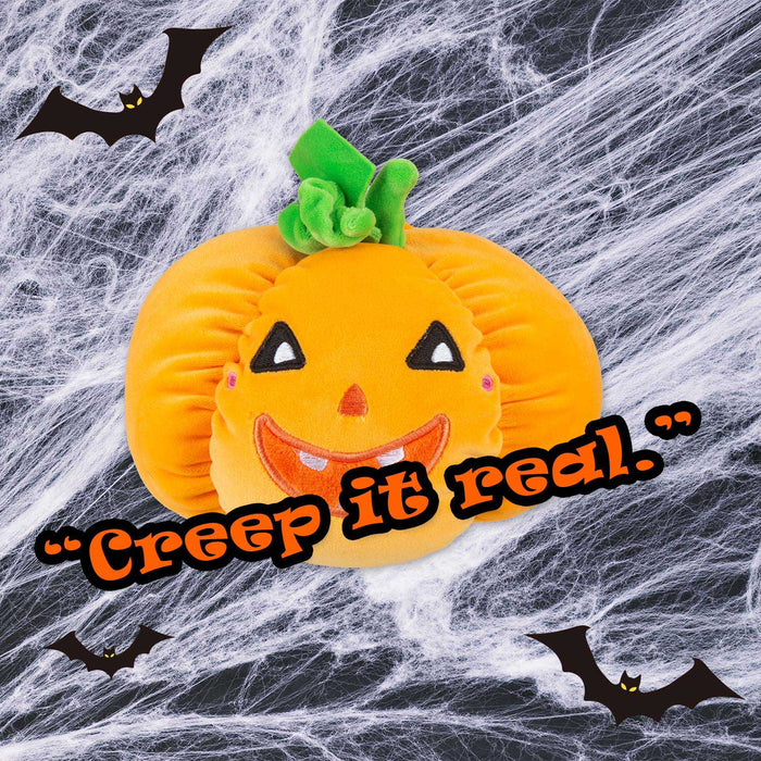 Pumpkin Soft Toy Halloween Themed Plush 11cm x 18cm Orange X 1