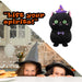 Cat Soft Toy Halloween Themed Plush 16cm x 10cm Black X 1