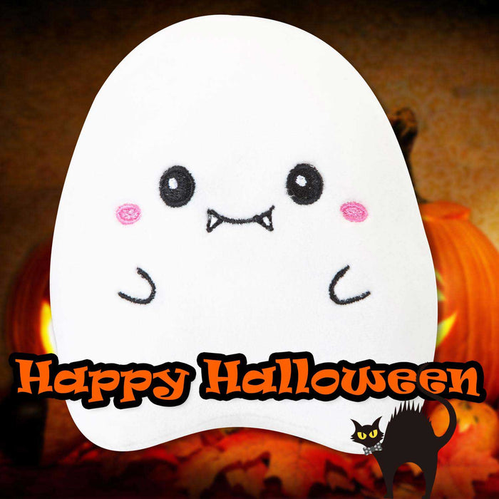 Ghost Soft Toy Halloween Themed Plush 16cm x 10cm White X 1