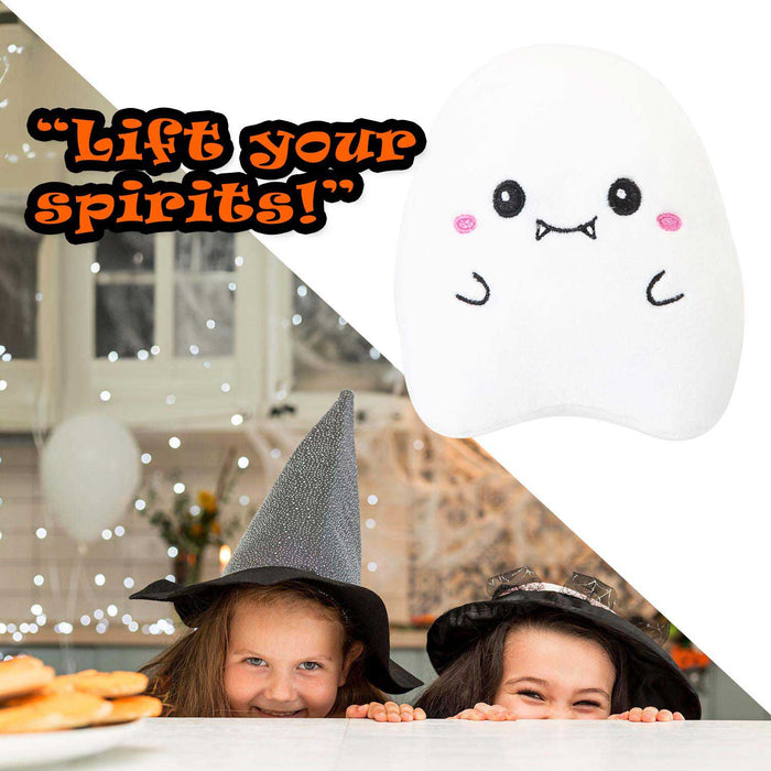 Ghost Soft Toy Halloween Themed Plush 16cm x 10cm White X 1