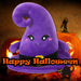 Hat Soft Toy Halloween Themed Plush 16cm x 10cm Purple X 1