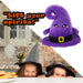 Hat Soft Toy Halloween Themed Plush 16cm x 10cm Purple X 1