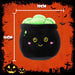 Couldren Soft Toy Halloween Themed Plush 16cm x 10cm Black X 1