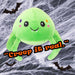 Spider Soft Toy Halloween Themed Plush 16cm x 10cm Green X 1