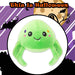 Spider Soft Toy Halloween Themed Plush 16cm x 10cm Green X 1