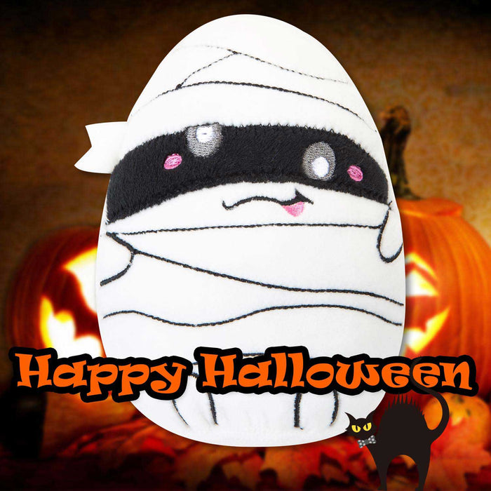 Mummy Soft Toy Halloween Themed Plush 16cm x 10cm White X 1