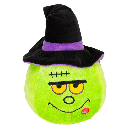Frankinstein Singing Soft Toy Halloween Themed  30cm x 20cm Green X 1