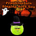 Frankinstein Singing Soft Toy Halloween Themed  30cm x 20cm Green X 1