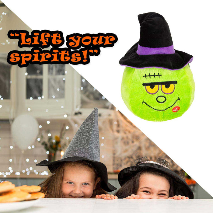 Frankinstein Singing Soft Toy Halloween Themed  30cm x 20cm Green X 1