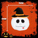Ghost Singing Soft Toy Halloween Themed 30cm x 20cm White X 1