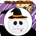 Ghost Singing Soft Toy Halloween Themed 30cm x 20cm White X 1
