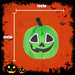 Green Pumpkin Soft Toy Halloween Themed Plush 10cm x 10cm Green X 1