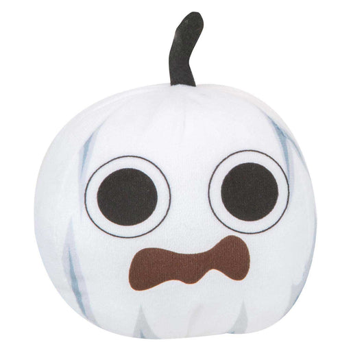 White Pumpkin Soft Toy Halloween Themed Plush 10cm x 10cm White X 1