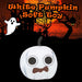 White Pumpkin Soft Toy Halloween Themed Plush 10cm x 10cm White X 1