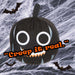 Black Pumpkin Soft Toy Halloween Themed Plush 10cm x 10cm Black X 1