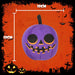 Purple Pumpkin Soft Toy Halloween Themed Plush 10cm x 10cm Purple X 1
