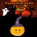 Pumpkin Soft Toy Halloween Plush 66cm x 45cm Purple Halloween Hat X 1