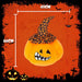 Pumpkin Soft Toy Halloween Plush 66cm x 45cm Black Pumpkin Hat X 1