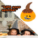 Pumpkin Soft Toy Halloween Plush 66cm x 45cm Black Pumpkin Hat X 1