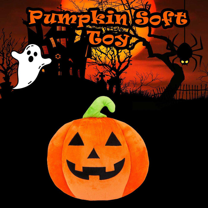 Pumpkin Wall Decoration Halloween Themed 34cm x 34cm Orange X 1